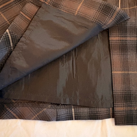 Katherine Barclay Brown Plaid Pencil Skirt - Picture 13 of 16